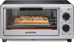 Proctor Silex 4 Slice Countertop Toaster Oven