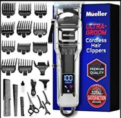 Mueller Hair Clippers Kit Cordless